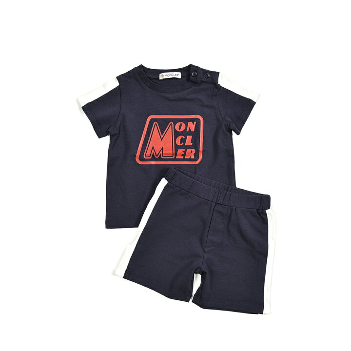 楽天市場】モンクレール MONCLER スウェット セットアップ 半袖 