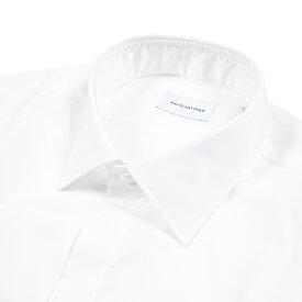 【SALE】 タリアトーレ TAGLIATORE 【2025年 春夏新作】 ドレスシャツ ワイシャツ レギュラーカラー 長袖 オールシーズン メンズ コットン 100% ホワイト イタリア ブランド MADE IN ITALY