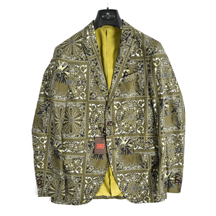 楽天市場】【半額以下】 エトロ ETRO ETROLIGHT テーラード ジャケット  