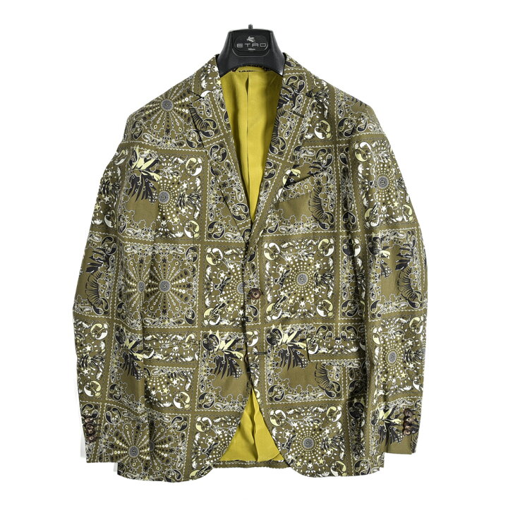 楽天市場】【半額以下】 エトロ ETRO ETROLIGHT テーラード ジャケット  