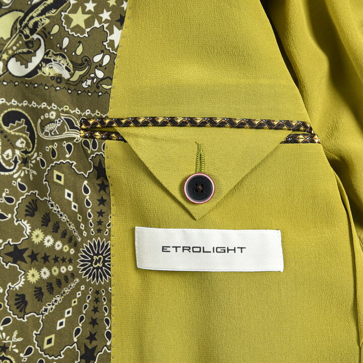 楽天市場】【半額以下】 エトロ ETRO ETROLIGHT テーラード ジャケット 
