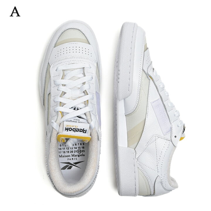 楽天市場】メゾン マルジェラ Maison Margiela MM x Reebok Club C 