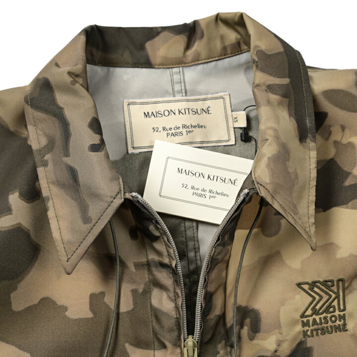 楽天市場】メゾンキツネ MAISON KITSUNE コーチジャケット ナイロン  