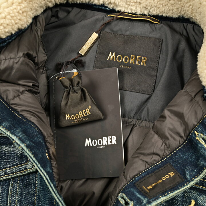 楽天市場】【SALE】 ムーレー MOORER TABURNO-104 デニムダウン 
