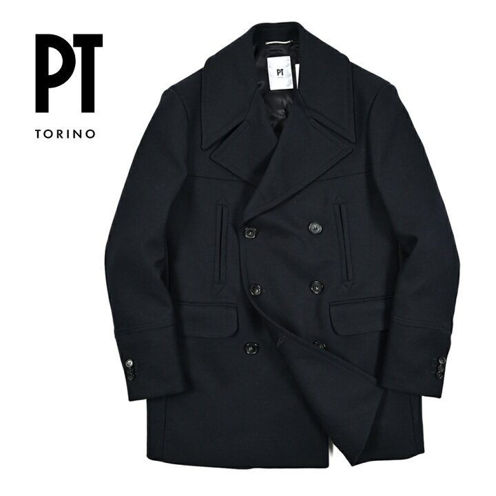 楽天市場】ピーティートリノ PT TORINO Pコート 6Bダブル ジャケット 