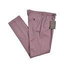 【SALE】 ベルウィッチ BERWICH MORELLO 1P GD モレロ コットンスラックス ワンタック 1プリーツ パンツ 春夏 メンズ コットンストレッチ パープル イタリア ブランド MADE IN ITALY