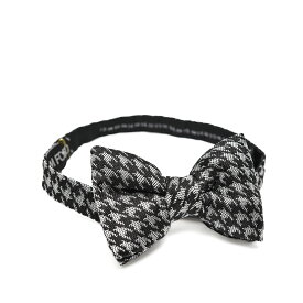 【半額以下】 トムフォード TOM FORD パピヨン 蝶ネクタイ ボウタイ メンズ シルク 100%千鳥格子 ハウンドトゥース ブラック ホワイトイタリア ブランド MADE IN ITALY フォーマル パーティー 結婚式 ギフト プレゼント