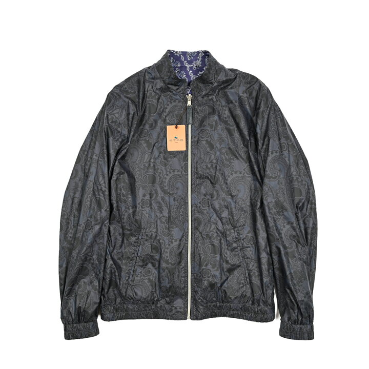 楽天市場】エトロ ETRO リバーシブル ジャケット スタンドカラー 