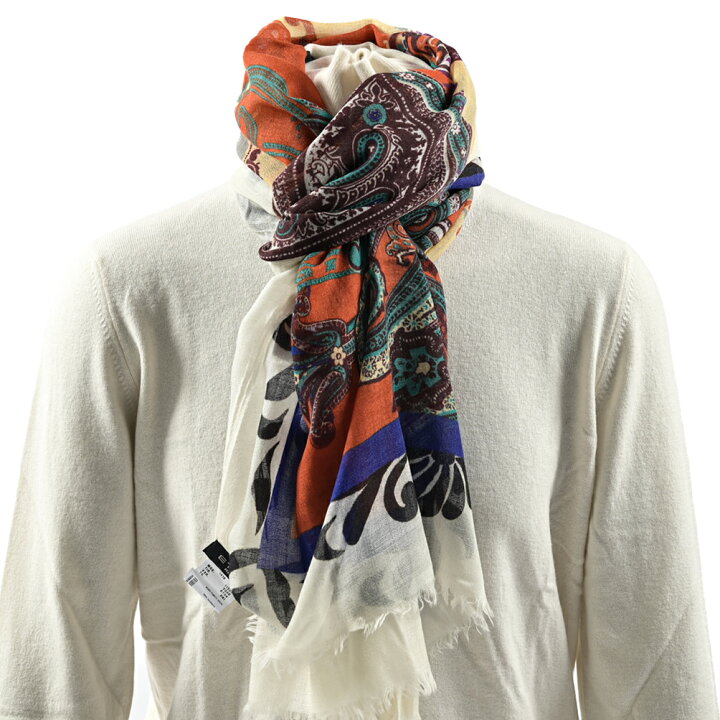 楽天市場】《冬セール》【半額以下】 エトロ ETRO ストール マフラー  