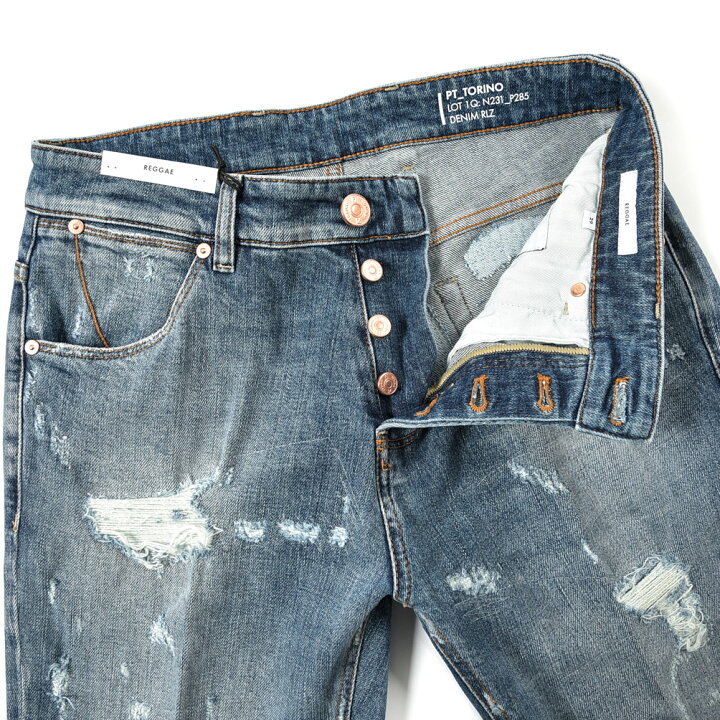 楽天市場】ピーティートリノ デニム PT TORINO DENIM REGGAE レゲエ 