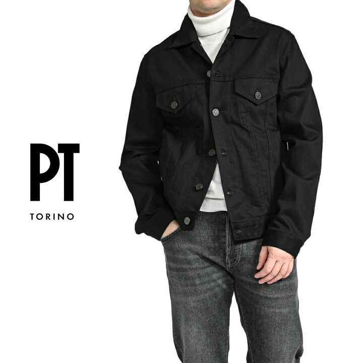 楽天市場】ピーティートリノ PT TORINO デニムジャケット ブルゾン G 