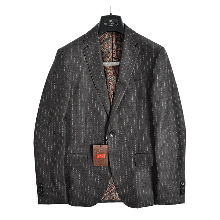 楽天市場】【半額以下】 エトロ ETRO テーラード スーツ 2Bシングル 