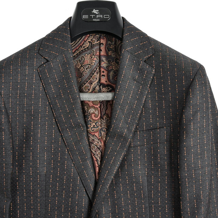 楽天市場】【半額以下】 エトロ ETRO テーラード スーツ 2Bシングル 
