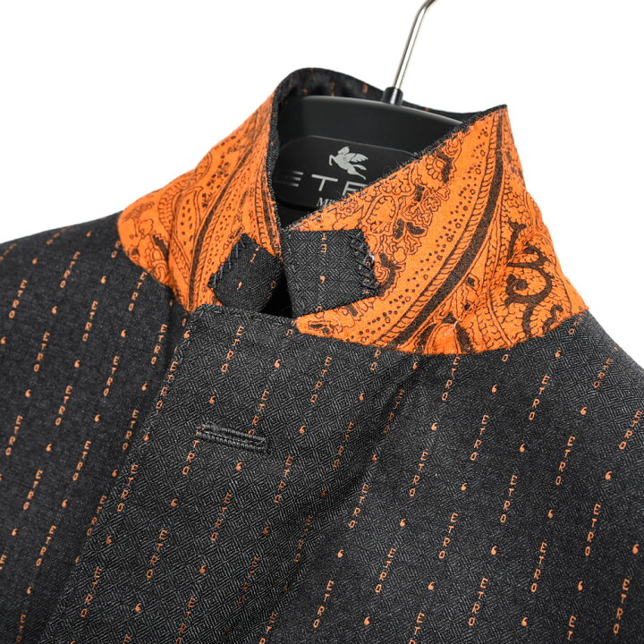 楽天市場】【半額以下】 エトロ ETRO テーラード スーツ 2Bシングル 