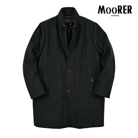 【SALE】 ムーレー MOORER BOND-CS Loro Piana Storm System ダウンコート スタンドカラー 秋冬 メンズ アウター カシミヤ 100％ ネイビー イタリア ブランド MADE IN ITALY