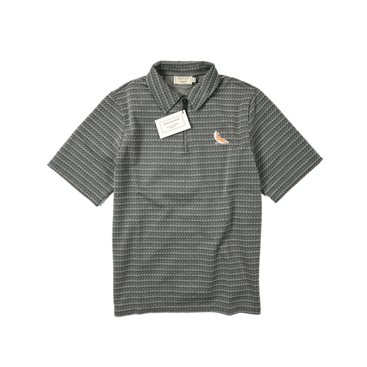 楽天市場】メゾンキツネ MAISON KITSUNE YOGA FOX PATCH ハーフジップ 