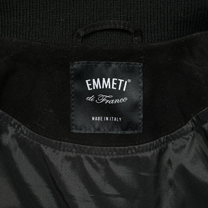 楽天市場】エンメティ EMMETI NIGEL ボンバージャケット スタジャン 異 