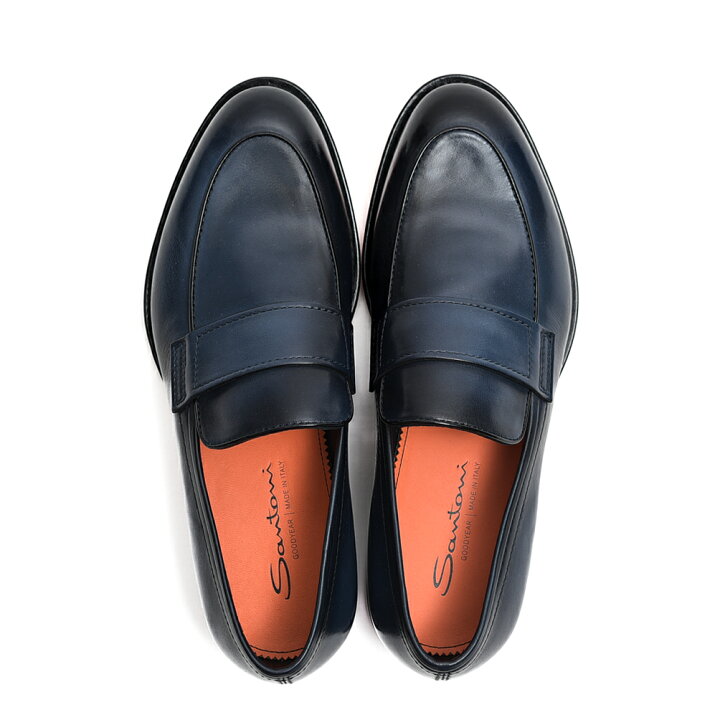 楽天市場】【SALE】 サントーニ Santoni ペニー ローファー 