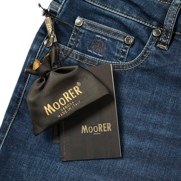 楽天市場】【SALE】 ムーレー MOORER CREDI-PS706 ストレッチ デニム 