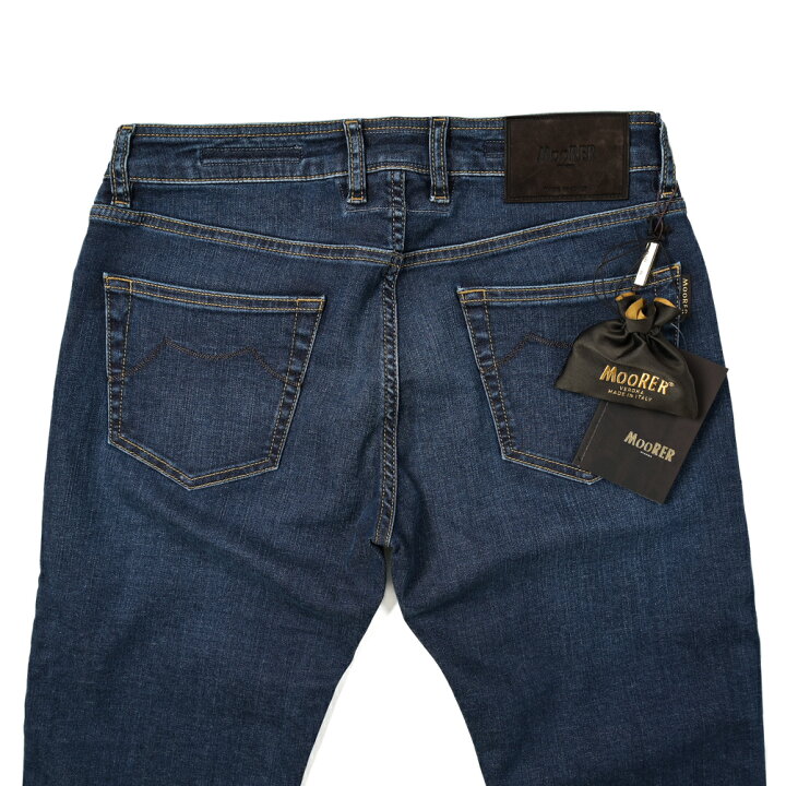 楽天市場】【SALE】 ムーレー MOORER CREDI-PS706 ストレッチ デニム  
