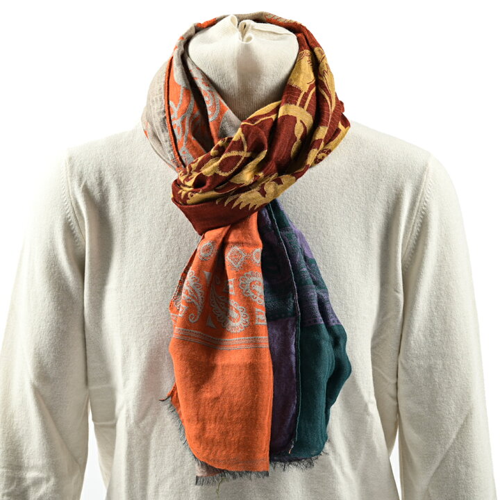 楽天市場】【Winter SALE】 エトロ ETRO ストール マフラー 春 秋 3  