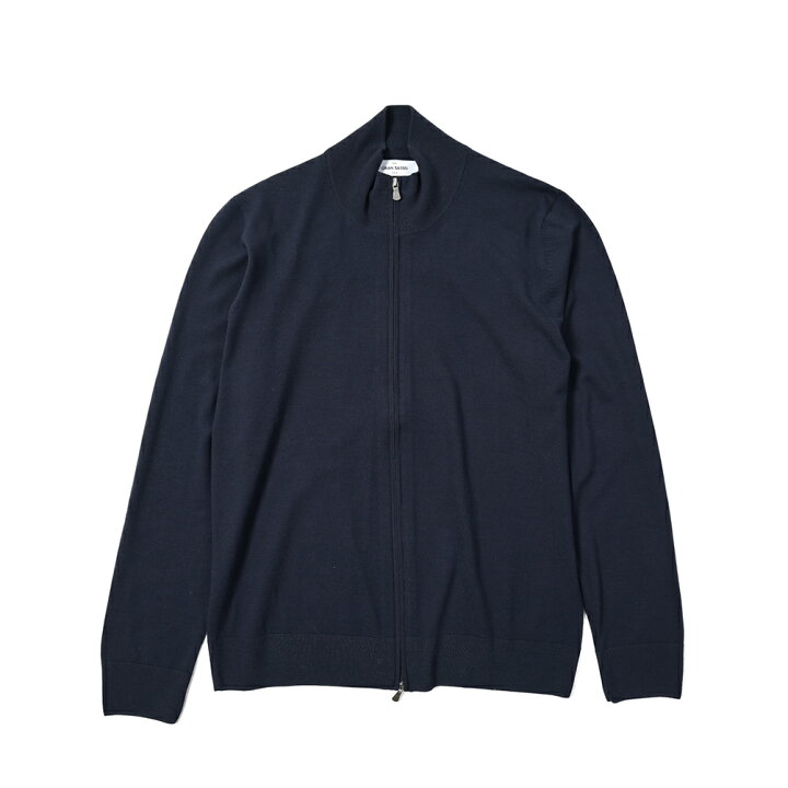 楽天市場】グランサッソ GRAN SASSO ジップアップ ニットセーター 