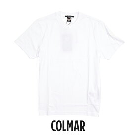 【P10倍】 コルマー COLMAR 【2026年 春夏新作】 Tシャツ 半袖 クルーネック カットソー 春夏 メンズ REGULAR FIT レギュラーフィット コットン 100% ロゴ ホワイト イタリア ブランド COLMAR ORIGINALS