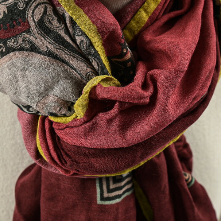 楽天市場】ETRO エトロ ストール マフラー 春 秋 3シーズン レディース  