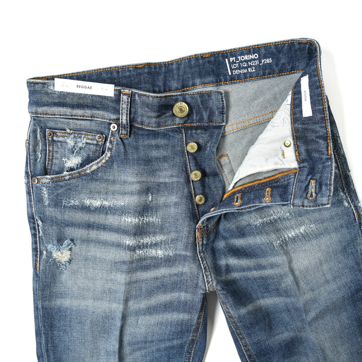 楽天市場】ピーティートリノ デニム PT TORINO DENIM REGGAE レゲエ 
