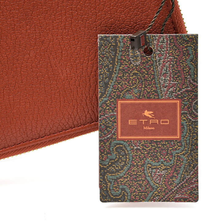 楽天市場】エトロ ETRO ジップアラウンド レザー ウォレット ロング 