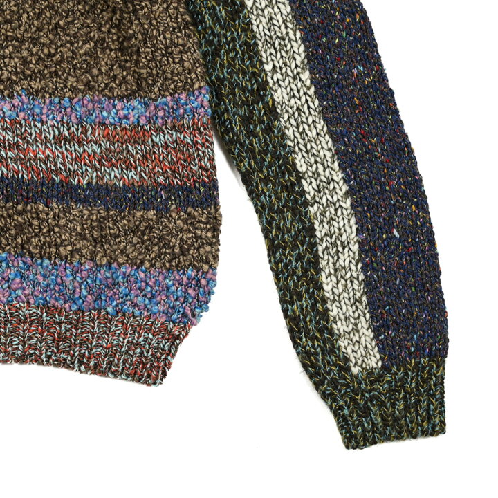 楽天市場】エトロ ETRO ニットジャケット スタンドカラーブルゾン  