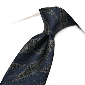 【新春初売り】【P20倍】 ジョルジオ アルマーニ GIORGIO ARMANI ネクタイ オールシーズン メンズ ポリエステル シルク 総柄 ネイビー イタリア ブランド MADE IN ITALY ビジネス ギフト プレゼント ラッピング無料