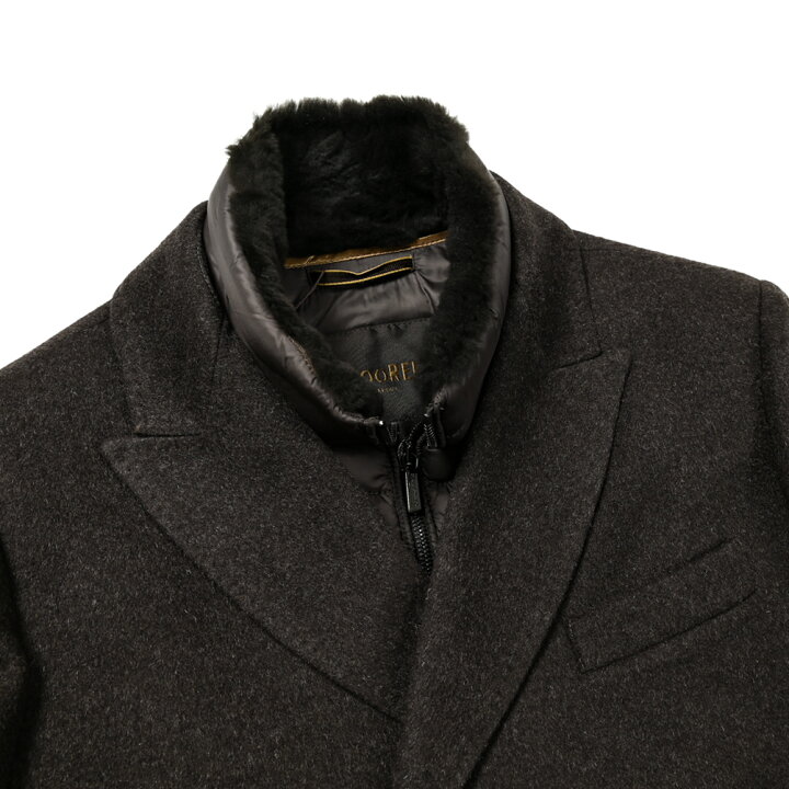 楽天市場】ムーレー MOORER CUSANO-LE 立襟リアルファー付き  