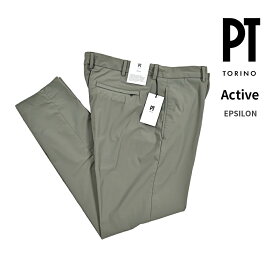 【スーパーSALE】【半額以下】 ピーティートリノ PT TORINO Active アクティブ EPSILON イプシロン スラックス 360°スーパーストレッチパンツ ノータック 春夏 メンズ KINETIC FABRIC 高機能ナイロン 超軽量 PT01 KULT クルト