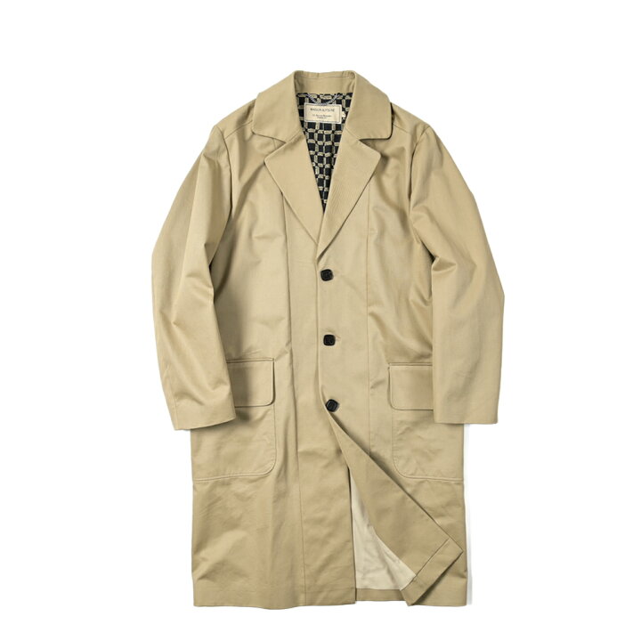 楽天市場】メゾンキツネ MAISON KITSUNE チェスターコート 3Bシングル 