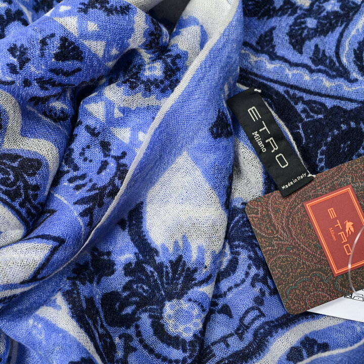 楽天市場】【半額以下】 エトロ ETRO ストール マフラー 春夏 秋 3  