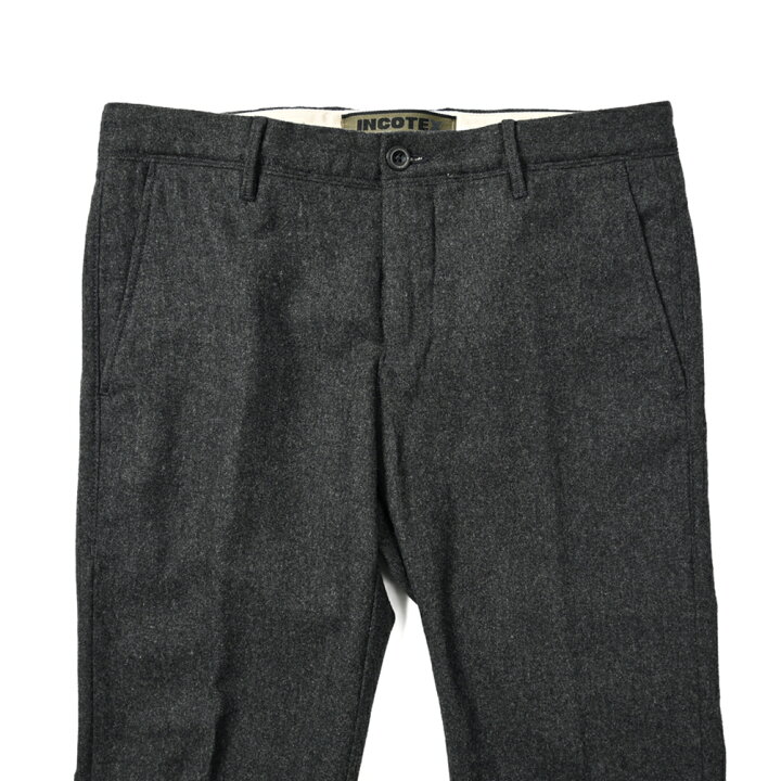 楽天市場】インコテックス INCOTEX SLACKS スラックス ウールパンツ 