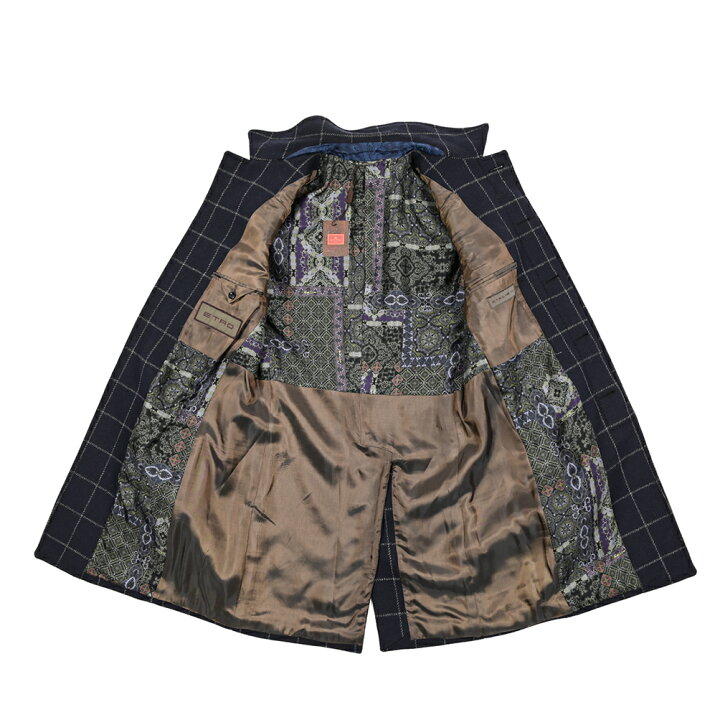 楽天市場】エトロ ETRO ステンカラーコート 秋冬 メンズ アウター  