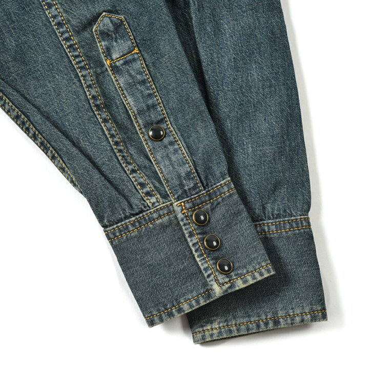 楽天市場】【SALE】 サンローラン SAINT LAURENT デニムシャツ  