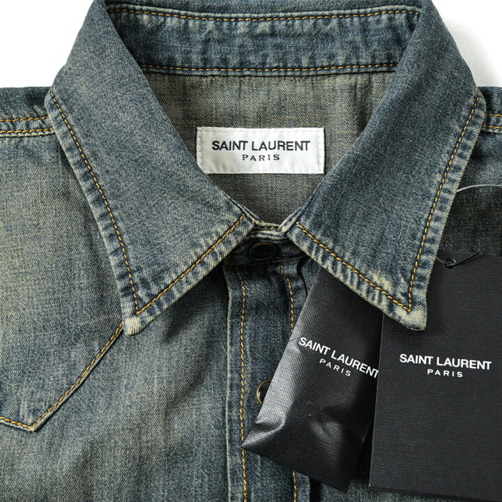 サンローランデニムシャツ - 長袖 