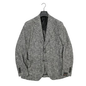 【P20倍】 タリアトーレ TAGLIATORE 【2026-27年 秋冬新作】 PINO LERARIO ピーノレラリオ テーラードジャケット 2Bシングル ノッチドラペル 秋冬 メンズ Felra フェルラ BABY ALPACA ベビーアルパカ グレンチェック グレー MADE IN ITALY
