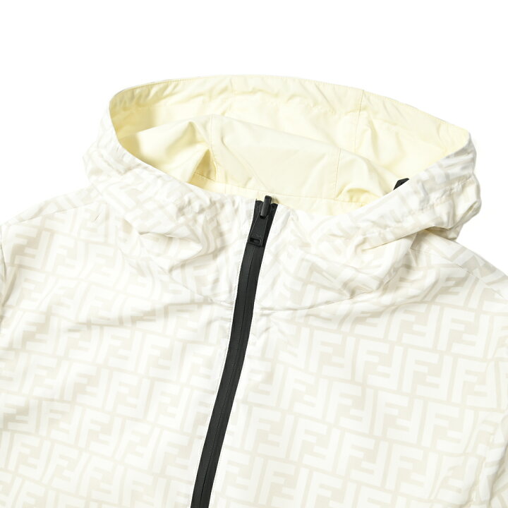 楽天市場】フェンディ FENDI リバーシブル フーディーブルゾン  