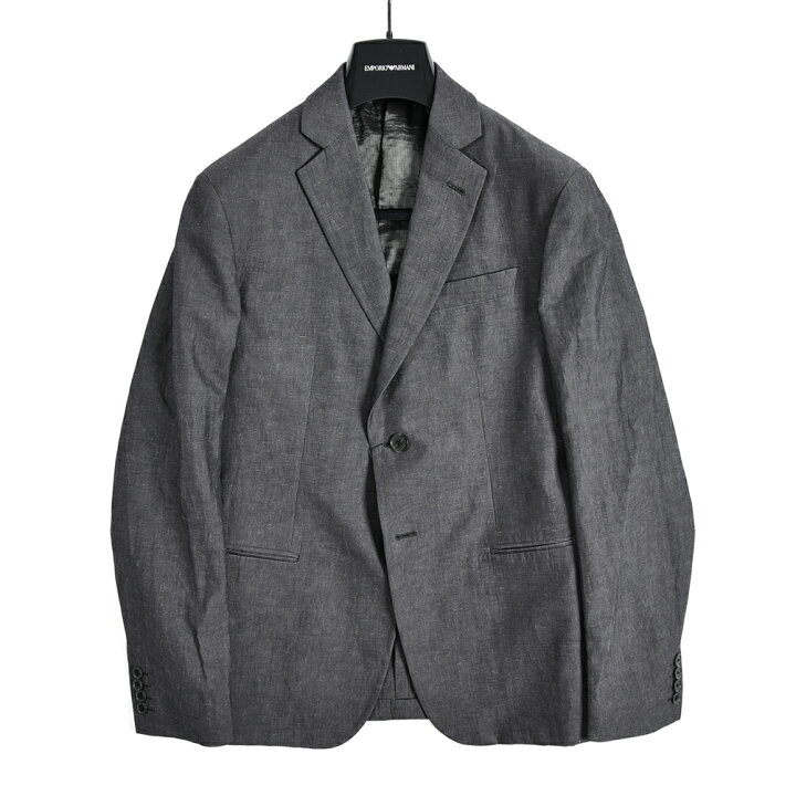 エンポリオ アルマーニ ARMANI 麻ジャケット リネンジャケット ITALY 