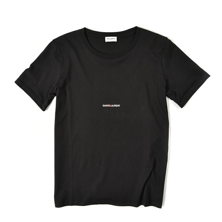 楽天市場】サンローラン SAINT LAURENT ロゴ Tシャツ 半袖 ラウンド 