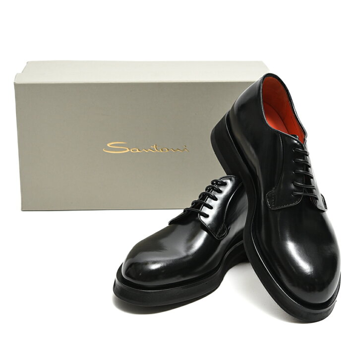楽天市場】【クリアランス】 サントーニ Santoni ダービー レザー 