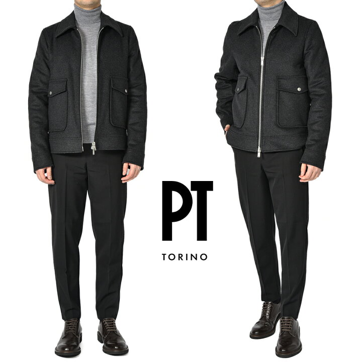 楽天市場】ピーティートリノ PT TORINO フライトジャケット ジップ  