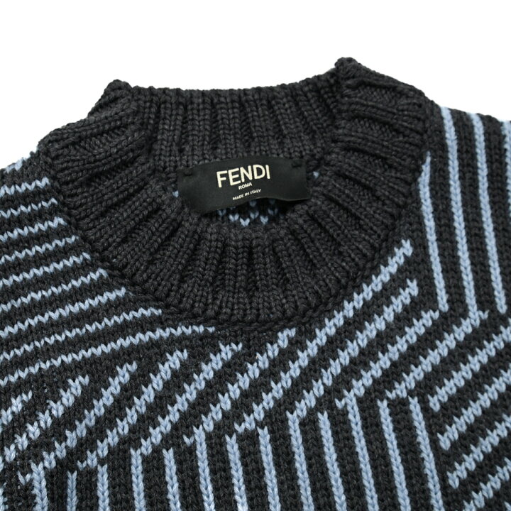 楽天市場】【Winter SALE】 フェンディ FENDI FFロゴ ジャガードニット 