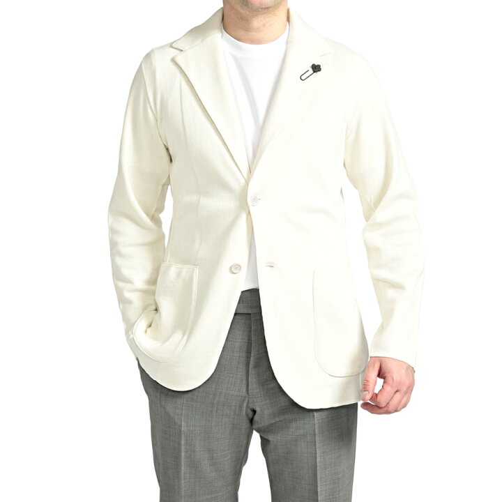 楽天市場】【SALE】 ラルディーニ LARDINI プレーンステッチ ニット 