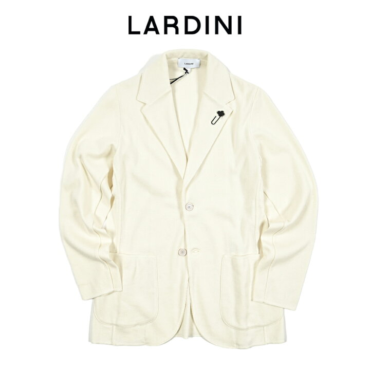 楽天市場】ラルディーニ LARDINI プレーンステッチ ニットジャケット 