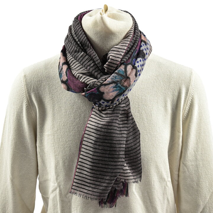 楽天市場】ETRO エトロ ストール マフラー 春 秋 3シーズン メンズ  